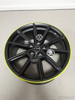 Alu disky R18 5x112 ET44 8J A Et48 Borbet Audi Škoda Seat Vw - 4