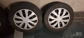 5x108 r16 plechové disky zimne pneu 215/55 r16 - 4