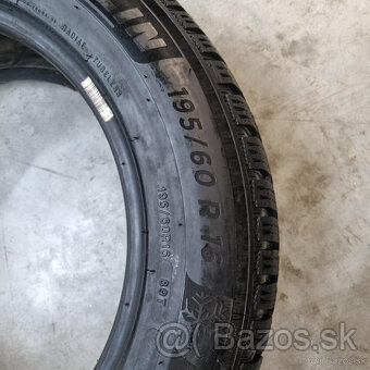 Zimné pneumatiky 195/60 R16 MICHELIN DOT3621 - 4