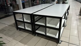 2 veľké stoly so šuflíkmi - 4