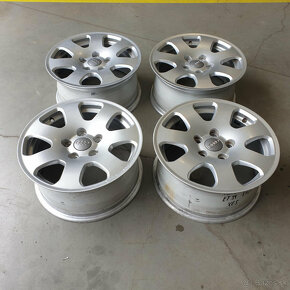 Originál AUDI A4 disky 5x112 R15 ET39 - 4