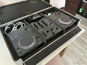 Pioneer DJ Mixpult set + Kufor, slúchadlá - 4