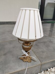 PREDÁM STAROŽITNY KOVOVÚ NOČNÚ LAMPU - 4