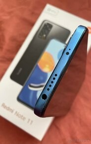 Predám Redmi Note 11 - MODRÁ FARBA - 4GB RAM 64GB ROM - 4