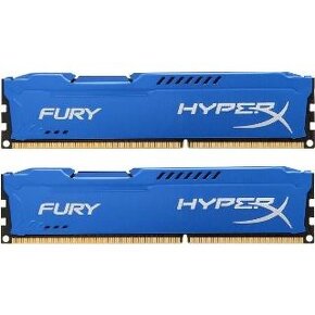 KINGSTON HyperX Fury BLUE 8GB (2x4GB)/DDR3/1600MHz/CL10/1.5V - 4