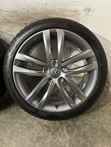 Sada kolies VW Golf / Octavia 5x112 R18 , 225/40/18 - 4