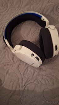 Herné slúchadlá SteelSeries Arctis 7+ White - 4