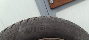 Plechové disky 5x112 s pneu Hankook 205 55 R16 zimné - 4