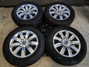 Sada=5x112=orig. VW TIGUAN=s pneu=215/65 R17 - 4