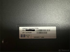 Notebook HP Compaq 6720s - 4