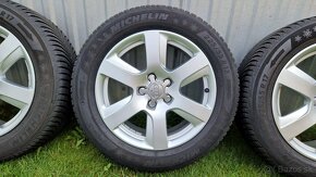 Zimná sada originál Audi A6, 5x112 R17 + pneu 255/55 R17 - 4