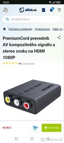 AV - HDMIPrevodník signalu - 4