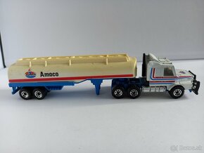 MATCHBOX CONVOY -SCANIA T142 PETROL TANKER AMOCO-REZERVOVANÉ - 4