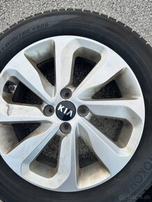 Originál alu disky Kia + pneumatiky Yokohama 205/55 R16 91T - 4