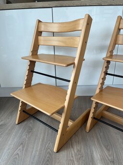 2x Stokke Tripp Trapp stolicka natural - 4