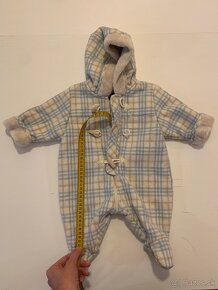 Detský zimný overal Burberry - veľ. newborn - 4