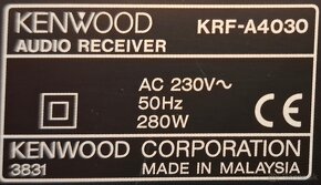 Predám receiver Kenwood KRF-A4030 - 4