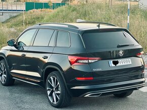 ŠKODA KODIAQ SPORTLINE DSG 140 kw 4x4 WEBASTO BLACK EDITION - 4