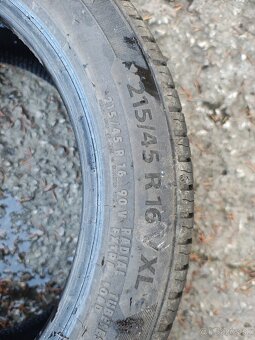 Pneumatiky 215/45r16 letné 5ks - 4