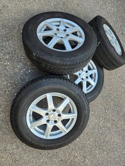 R16" Alu kola 5x114,3 6,5jx16 et35 pneu 215 - 4