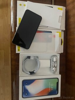 Predám Iphone X Silver 256 GB - 4