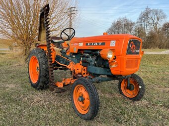 Predám traktor Fiat 215 s bočnou kosou - 4