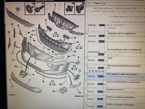 Mriežka nárazníka Peugeot - 4
