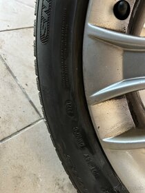 Originál Audi disky R17 + zimné pneu 235/55 r17 - 4