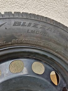 Zimné/215/60 R16/BRIDGESTONE/5x112 - 4