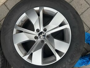 Hlinikove disky na  VW TOUAREG R18 s letnymi pneumatikami - 4