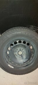 Predam zimne pneu. na diskoch 215/60R16 - 4