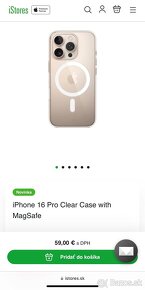 Predám nový Apple kryt/obal na  iPhone 16 Pro (v záruke) - 4