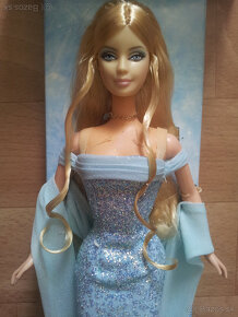 Barbie zberatelska babika Aquamarine... - 4