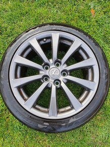 Lexus Disky s pneu 5x114,3 r17, letné - 4