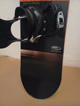 166 cm pansky snowboard ESCAPE s viazanim - 4