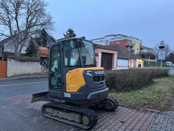 Pásový bagr Minibagr Volvo ECR35D rv2017 CAT Kubota Takeuchi - 4