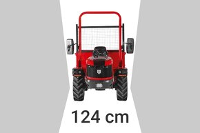 Kloubový traktor CARON model AR190, nosnost 2T, 4x4 - 4