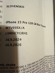 iPhone 15 Pro 128gb 2 mesiace starý - 4