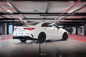 Mercedes Benz CLA 45s AMG, 4MATIC+Akrapovič výfuk 316kW, DPH - 4