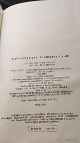 Technologicky slovnik Anglicko-Cesky, Cesko-Anglicky - 4