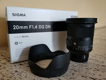 Sigma 20mm f/1.4 DG DN Art, baj. Sony E - 4