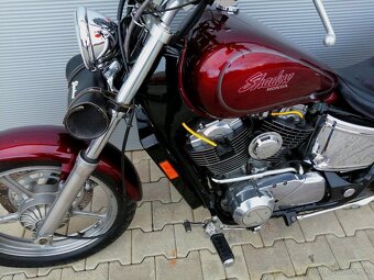 HONDA SHADOW VT1100 V TWIN, / KRÁSNY originál stav, - 4