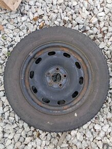 Predám rezervu koleso 185/65 R14 5x100 zimná pneu - 4