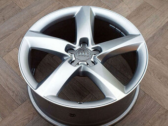 19" 5x112 ALU KOLA AUDI A7 A8 = ZÁNOVNÍ ORIGINÁL SADA - 4