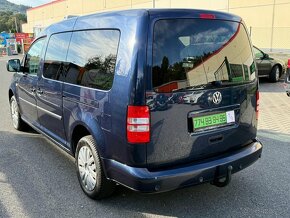 ► VW CADDY MAXI 1,6 MPI BEN/LPG-7 MÍST PARK.SENZORY, TAŽNÉ ◄ - 4