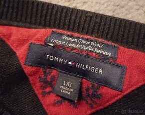 Tommy Hilfiger šedočierny zimný - 4