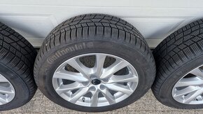 Zimné Alu na Mazdu 225/55 R17, 5x114,3, Continental - 4