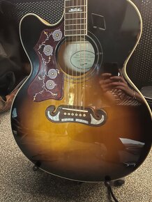 EPIPHONE J-200EC Studio Vintage Sunburst - 4