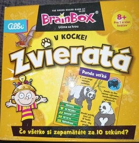 Spoločenské hry BrainBox - Svet, Slovensko, Zvieratá - 4