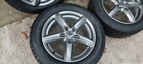 Alu Brock 5x112 a zimné Bridgestone Blizzak 205/55 R16 - 4